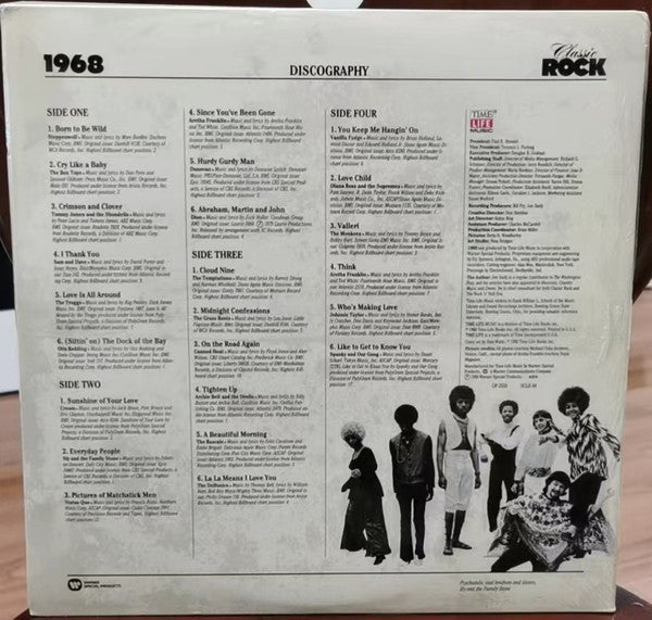 Various : Classic Rock 1968 (2xLP, Comp)
