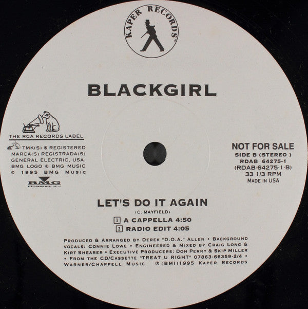 Blackgirl : Let's Do It Again (12", Promo)