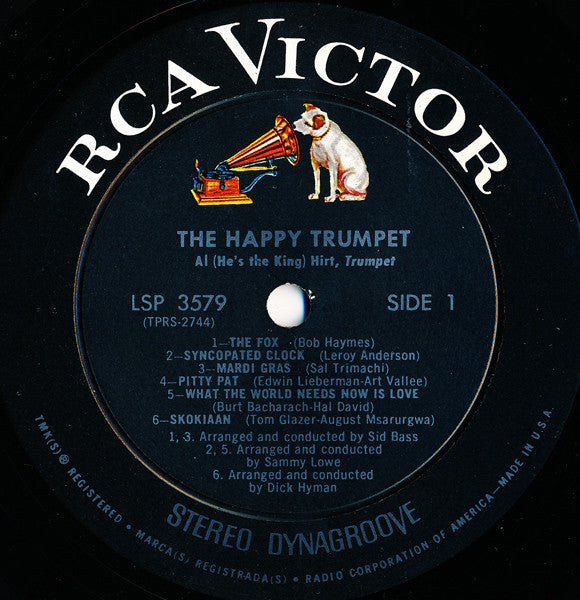 Al Hirt : The Happy Trumpet (LP, Album, Roc)