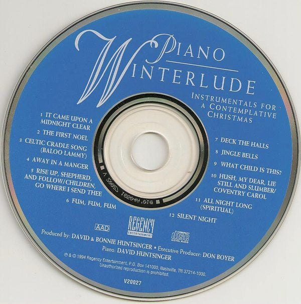 David Huntsinger : Piano Winterlude (CD, Album)