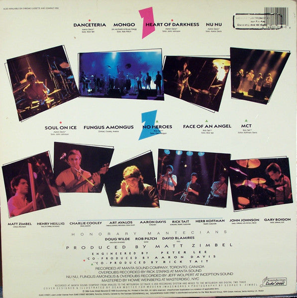 Manteca (2) : No Heroes (LP, Album, Promo)