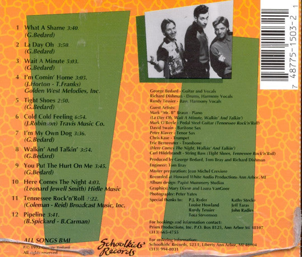 George Bedard & The Kingpins : Upside! (CD, Album)