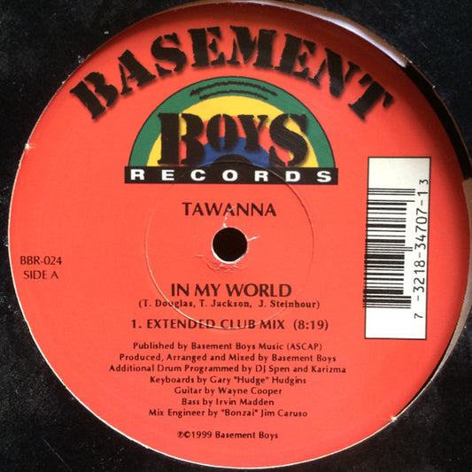 Tawanna : In My World (12")