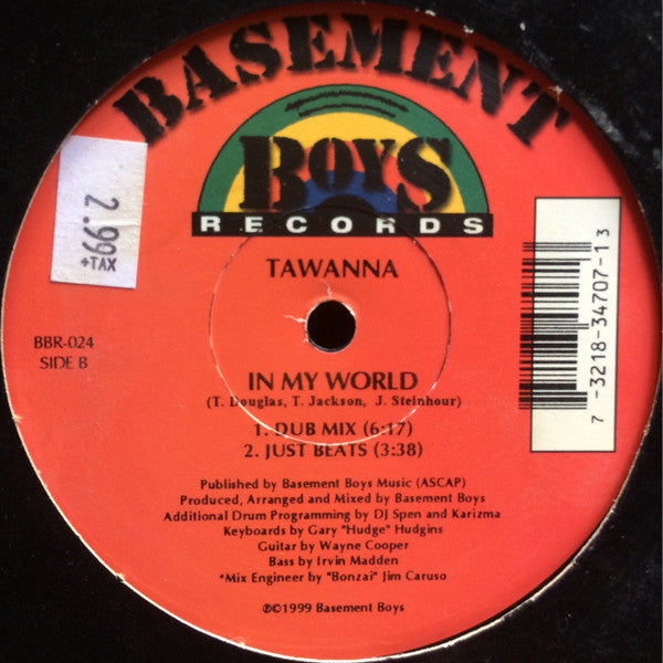 Tawanna : In My World (12")