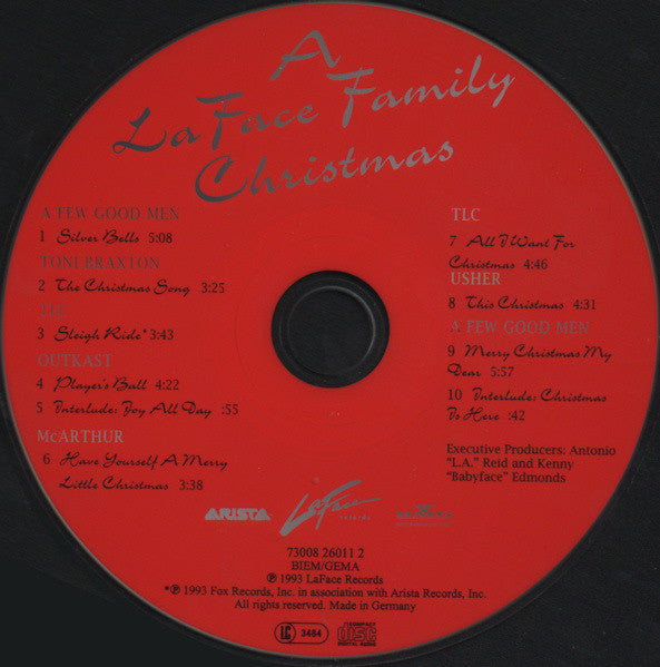 Various : A LaFace Family Christmas (CD, Comp)