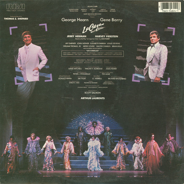 Jerry Herman : La Cage Aux Folles (The Broadway Musical) (LP, Album, Gat)