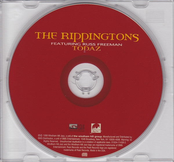 The Rippingtons Featuring Russ Freeman (2) : Topaz (CD, Album)