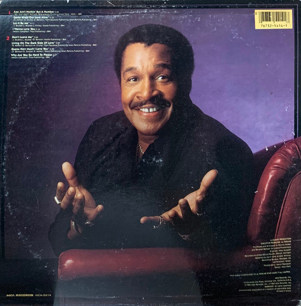 Little Milton : Age Ain't Nothin' But A Number (LP, Album)