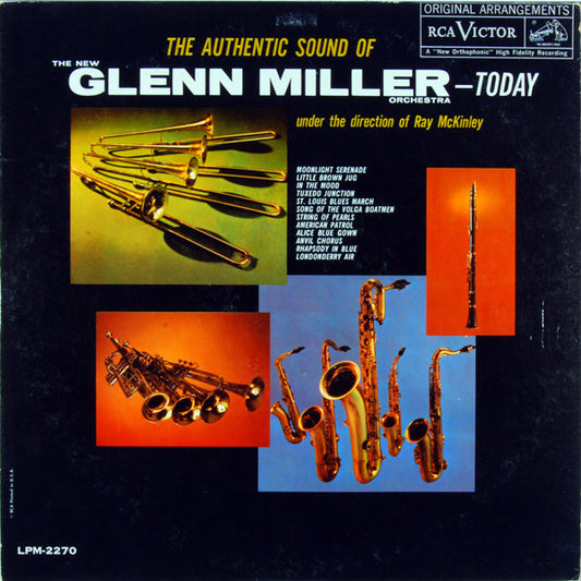 The New Glenn Miller Orchestra : The Authentic Sound Of The New Glenn Miller Orchestra - Today (LP, Mono)