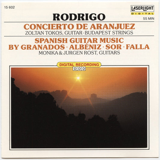 Joaquín Rodrigo, Fernando Sor, Enrique Granados, Isaac Albéniz, Manuel De Falla - Bela Banfalvi, Zoltan Tokos, Budapest Strings - Monika Rost, Jürgen Rost : Concierto De Aranjuez (CD, Comp)