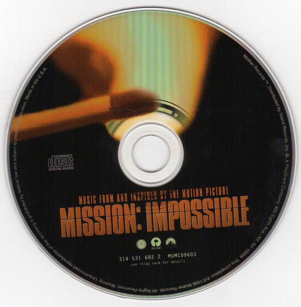 Various : Mission: Impossible (Music From And Inspired By The Motion Picture) (CD, Comp)