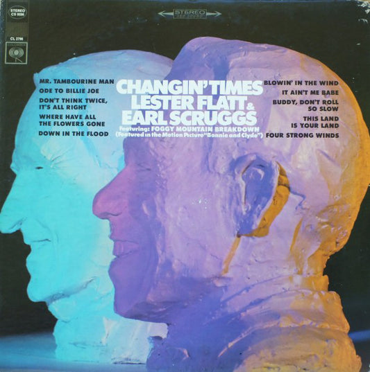 Flatt & Scruggs : Changin' Times (LP, Album)