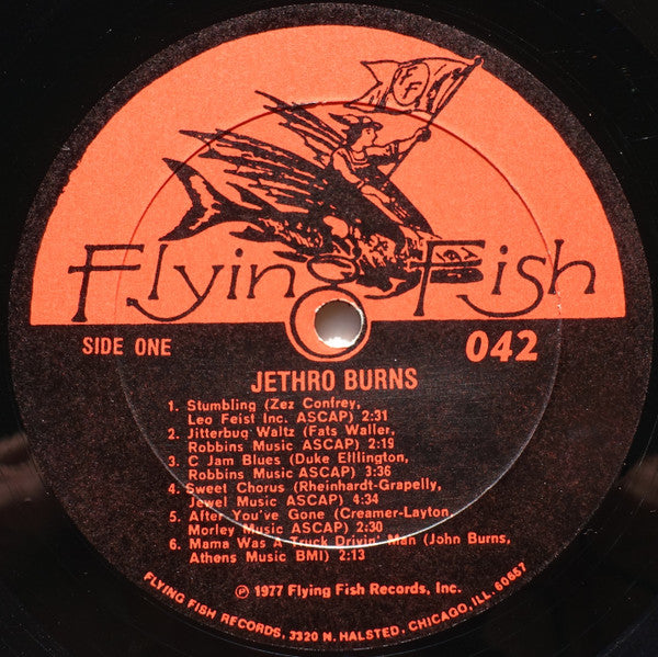Jethro Burns : Jethro Burns (LP, Album)