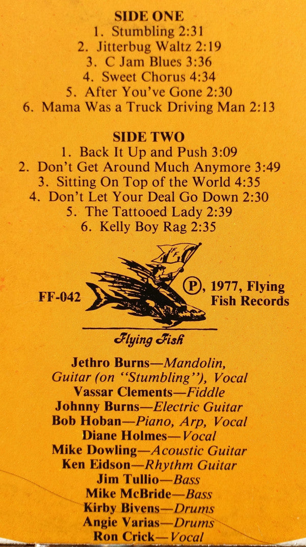 Jethro Burns : Jethro Burns (LP, Album)