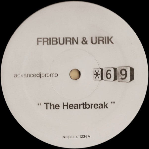 Friburn & Urik : The Heartbreak (12", Promo)