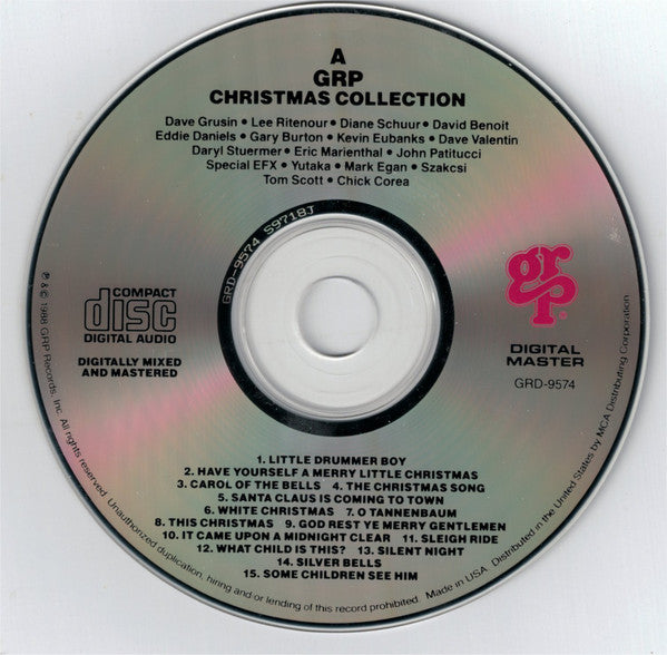 Various : A GRP Christmas Collection (CD, Comp, Dig)