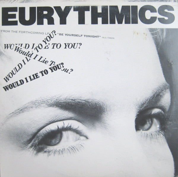 Eurythmics : Would I Lie To You? (12")