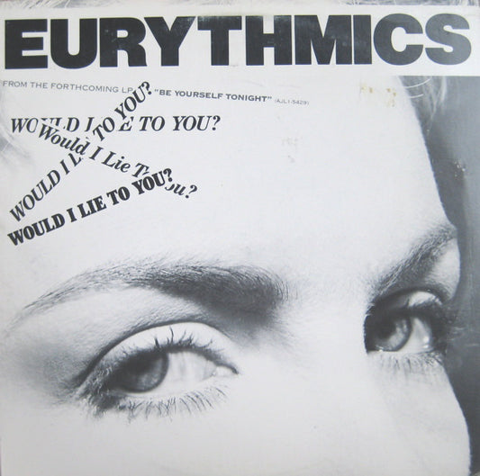 Eurythmics : Would I Lie To You? (12")