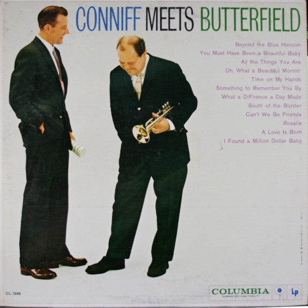 Ray Conniff And Billy Butterfield : Conniff Meets Butterfield (LP, Album, Mono)