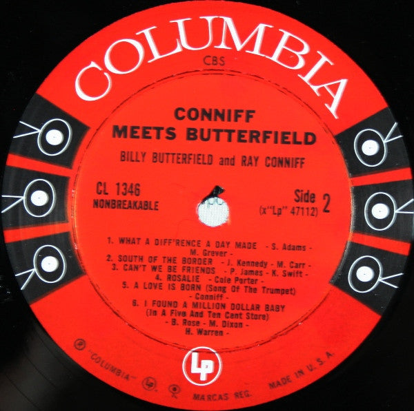 Ray Conniff And Billy Butterfield : Conniff Meets Butterfield (LP, Album, Mono)