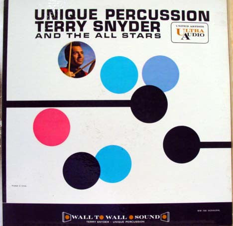 Terry Snyder And The All Stars : Unique Percussion (LP, Album, Mono, RE, Gat)