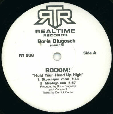 Boris Dlugosch Presents Booom! : Hold Your Head Up High (2x12")