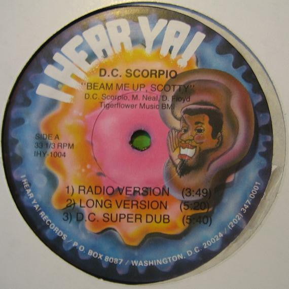 D.C. Scorpio : Beam Me Up, Scotty (12")