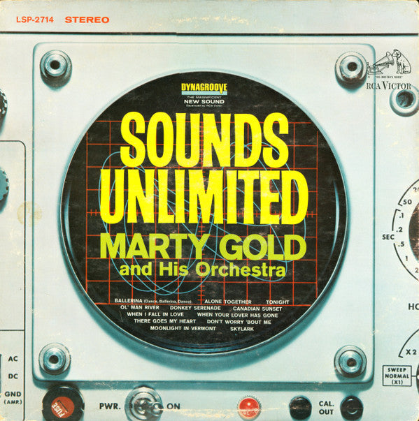 Marty Gold And His Orchestra : Sounds Unlimited (LP, Album)