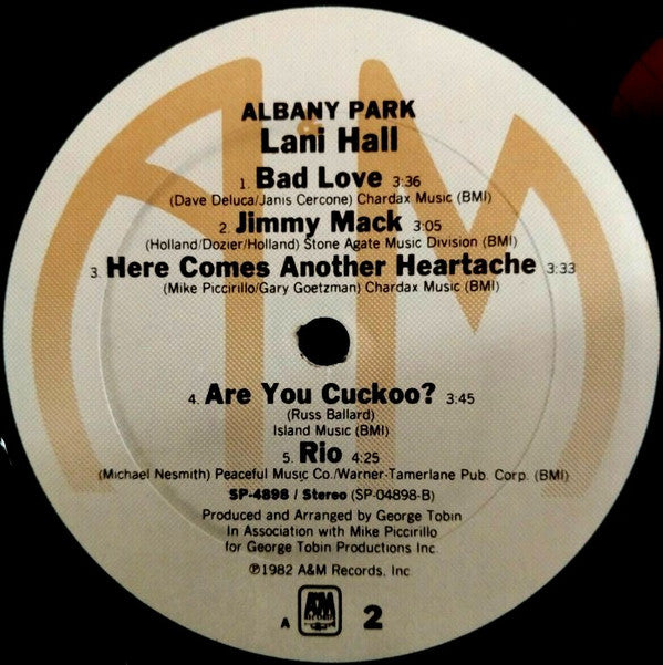 Lani Hall : Albany Park (LP, Album)