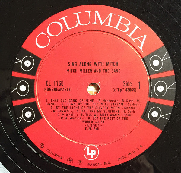 Mitch Miller And The Gang : Sing Along With Mitch (LP, Album, Mono)