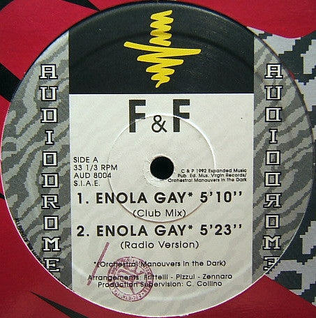 F & F : Enola Gay (12")