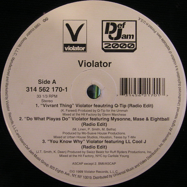 Various : Violator (12", Single)