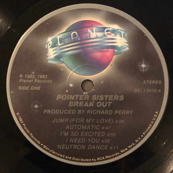 Pointer Sisters : Break Out (LP, Album)