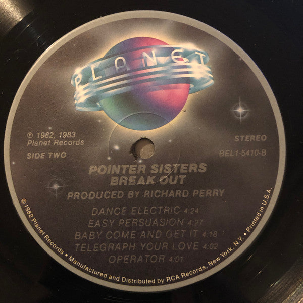 Pointer Sisters : Break Out (LP, Album)