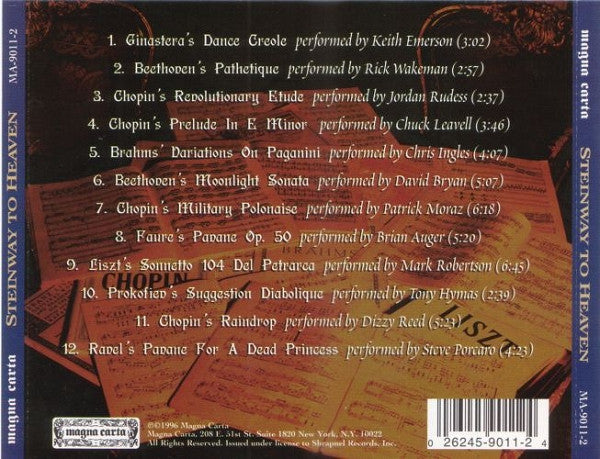 Various : Steinway To Heaven (CD, Album)