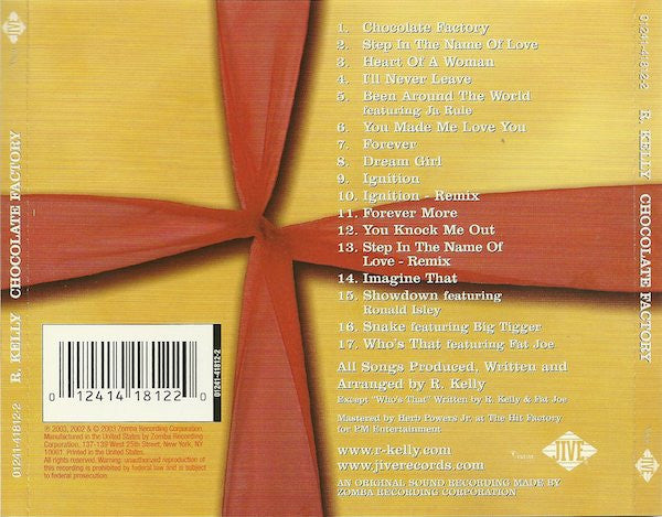 R. Kelly : Chocolate Factory (CD, Album)