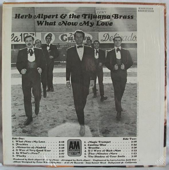 Herb Alpert & The Tijuana Brass : What Now My Love (LP, Album)