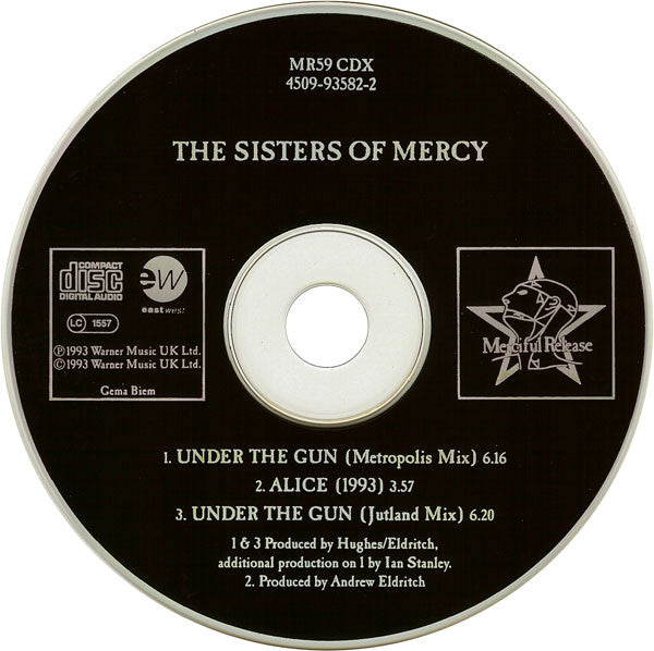 The Sisters Of Mercy : Under The Gun (CD, Single, Ltd)