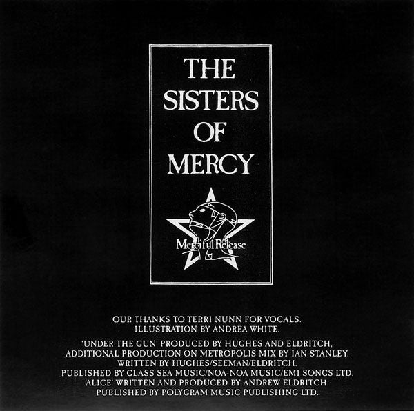 The Sisters Of Mercy : Under The Gun (CD, Single, Ltd)