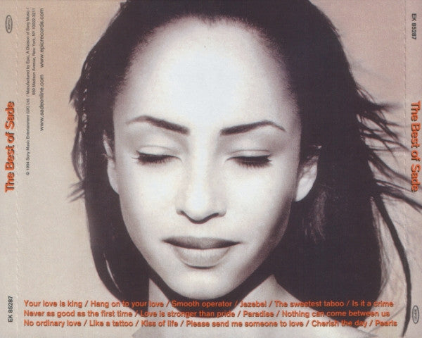 Sade : The Best Of Sade (CD, Comp, RE, RM)
