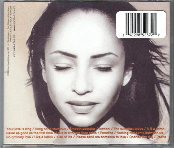 Sade : The Best Of Sade (CD, Comp, RE, RM)