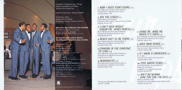 Four Tops : The Best Of Four Tops (CD, Comp, RM)