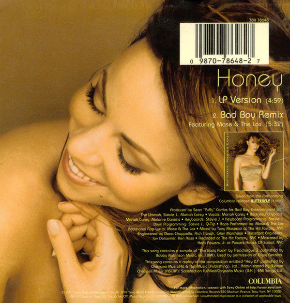 Mariah Carey : Honey (CD, Single, Car)