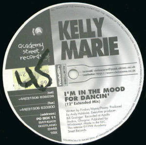 Kelly Marie : I'm In The Mood For Dancin' (12")