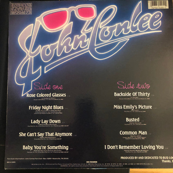 John Conlee : John Conlee's Greatest Hits (LP, Comp)