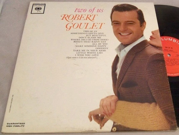 Robert Goulet : Two Of Us (LP, Album, Mono)