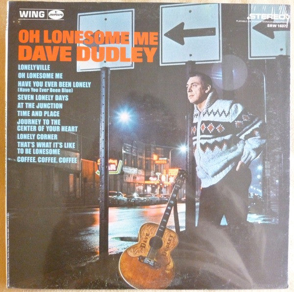 Dave Dudley : Oh Lonesome Me (LP, Album, RE)