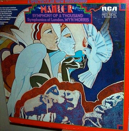Gustav Mahler - Symphonica Of London, Wyn Morris : Symphony Of A Thousand (2xLP, Gat)