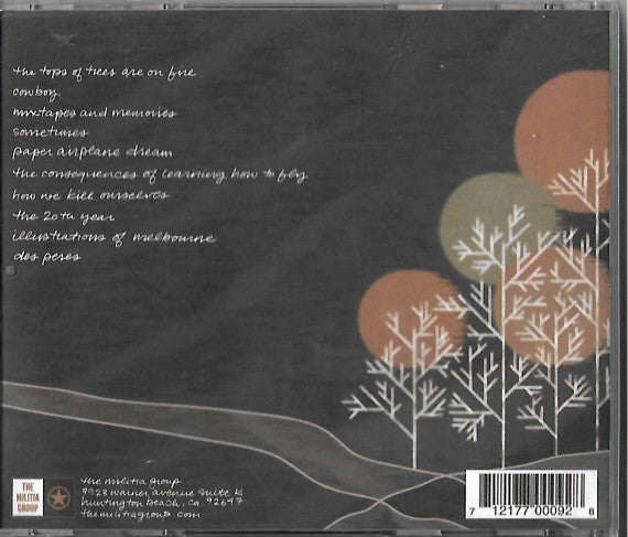 The Lyndsay Diaries : The Tops Of Trees Are On Fire (CD, Album)