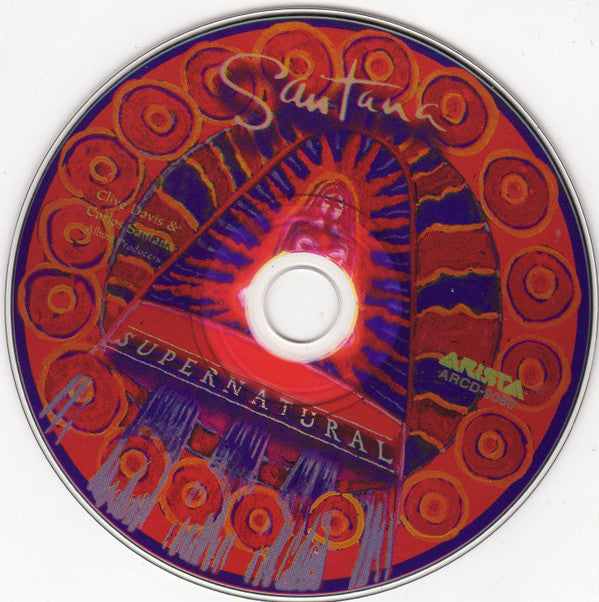 Santana : Supernatural (CD, Album, Club)